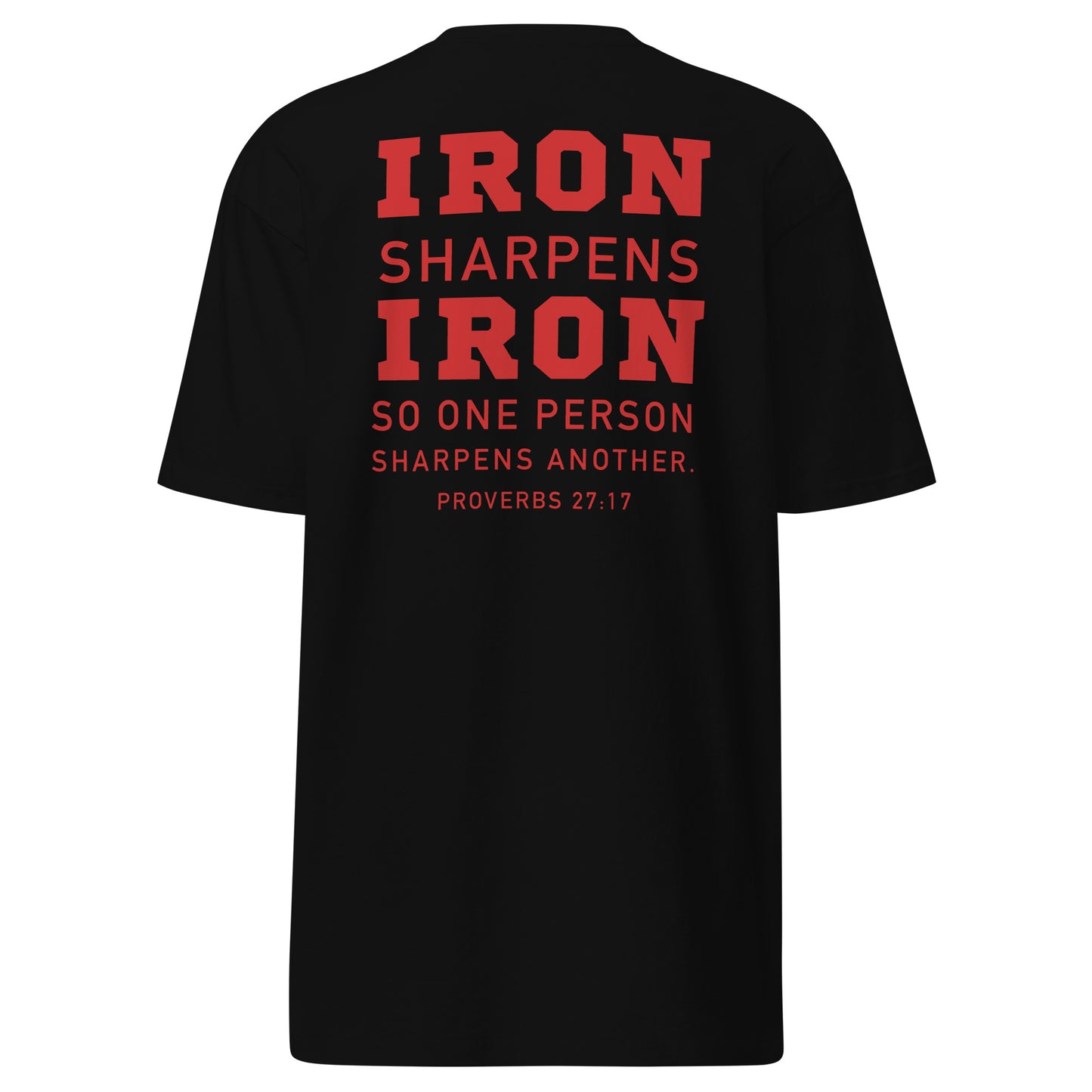 Iron Sharpens Iron Chicago edition Pump Cover with Scripture on back