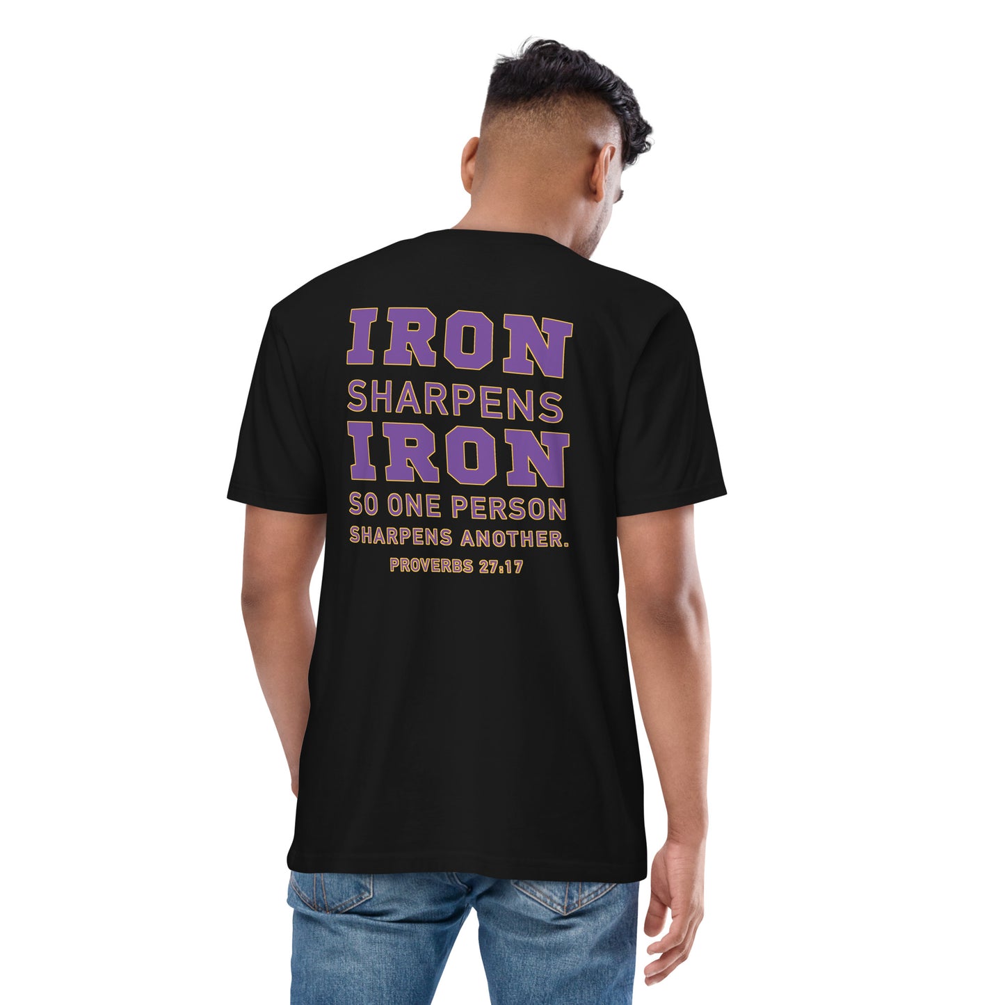 LA Lakers Edition Premium Iron Sharpens Iron T shirt