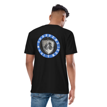 Men’s premium heavyweight Blue Line I.S.I tee