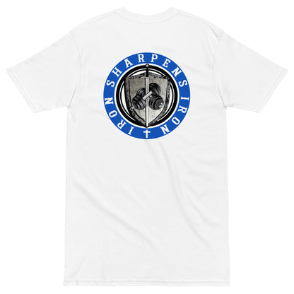 Men’s premium heavyweight Blue Line I.S.I tee