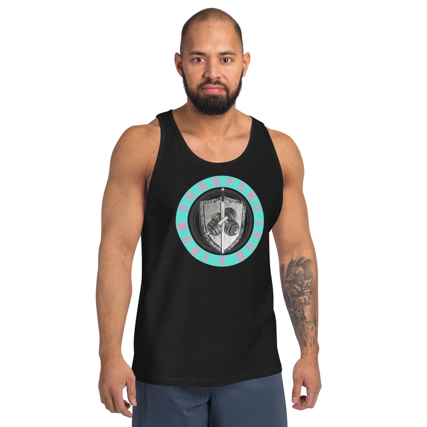 Iron Sharpens Iron South Beach Gym Tank