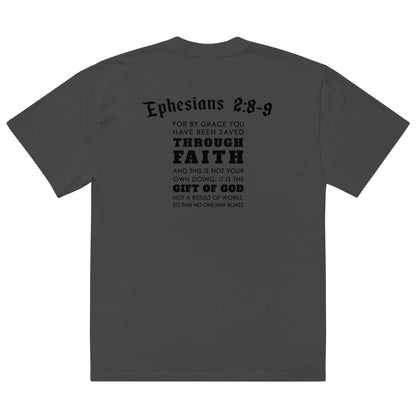 Oversized *GRACE GANG* (Ephesians 2:89) t-shirt