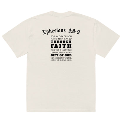 Oversized *GRACE GANG* (Ephesians 2:89) t-shirt