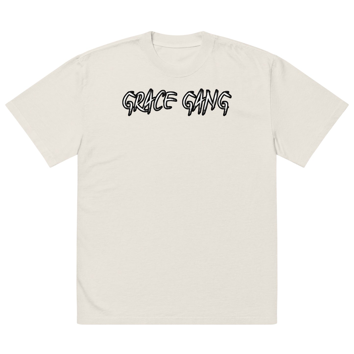 Oversized *GRACE GANG* (Ephesians 2:89) t-shirt