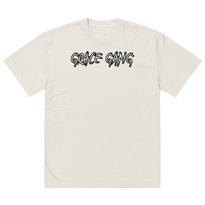 Oversized *GRACE GANG* (Ephesians 2:89) t-shirt