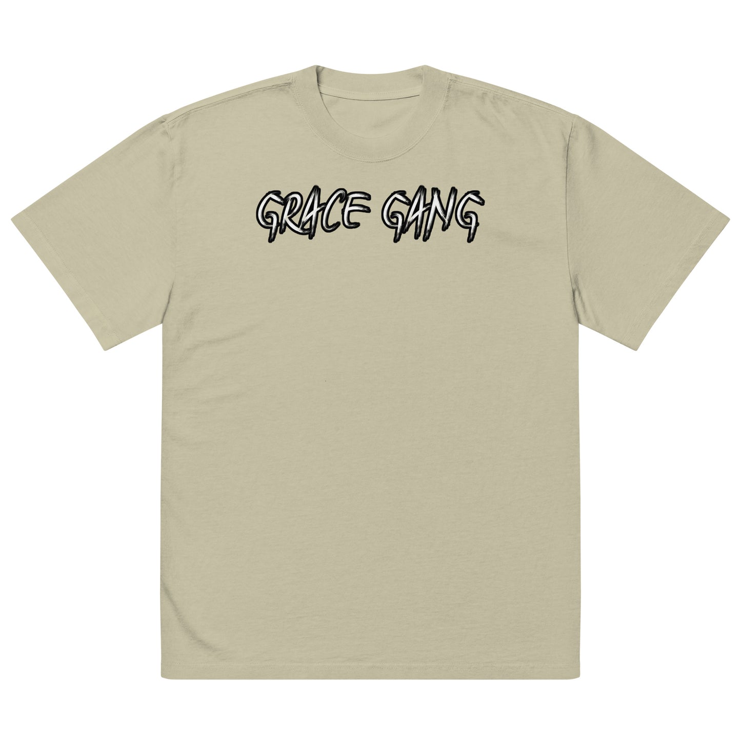 Oversized *GRACE GANG* (Ephesians 2:89) t-shirt