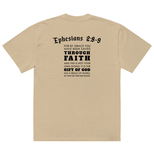 Oversized *GRACE GANG* (Ephesians 2:89) t-shirt