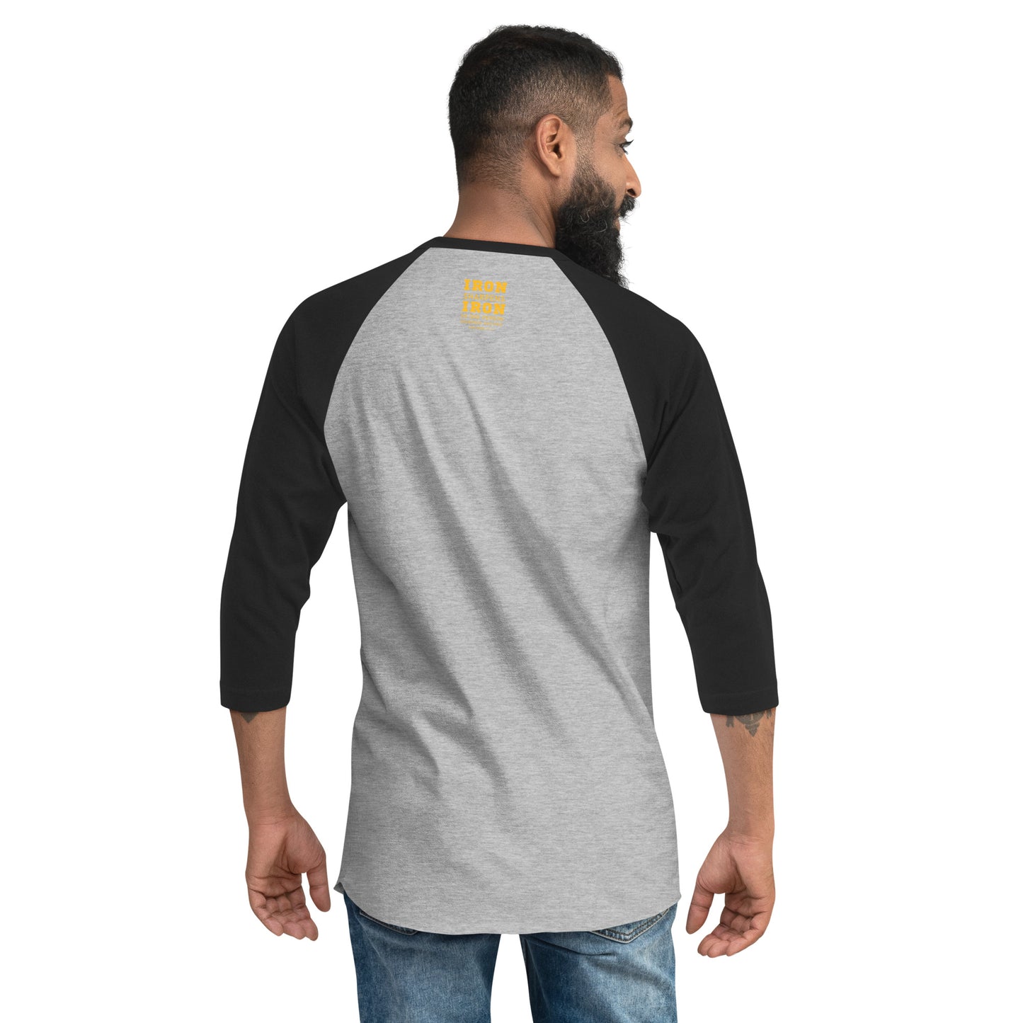 3/4 sleeve Steel City Iron Sharpens Iron Shirt