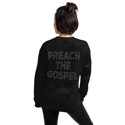 CROSS PREACH THE GOSPEL Unisex Sweatshirt