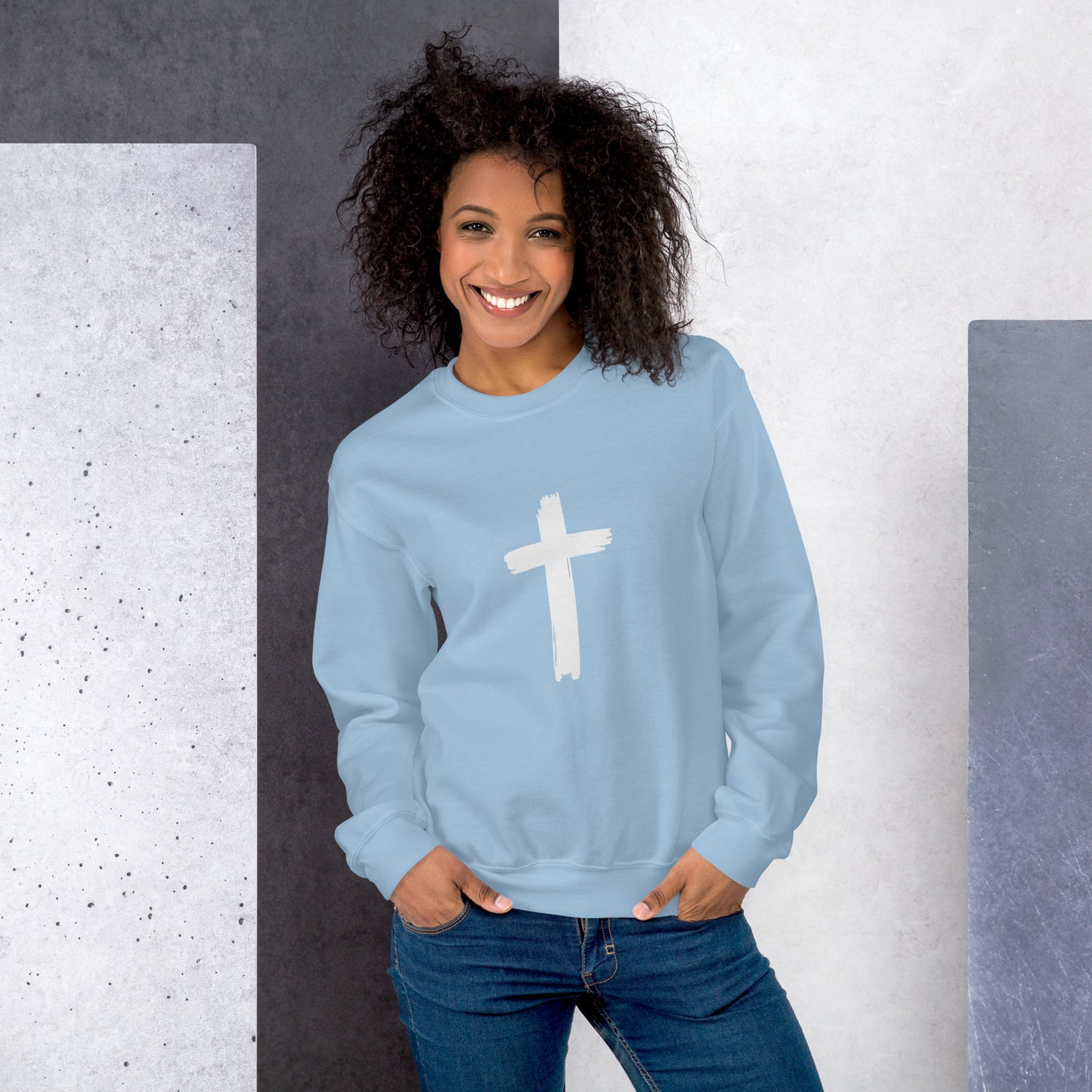 CROSS PREACH THE GOSPEL Unisex Sweatshirt