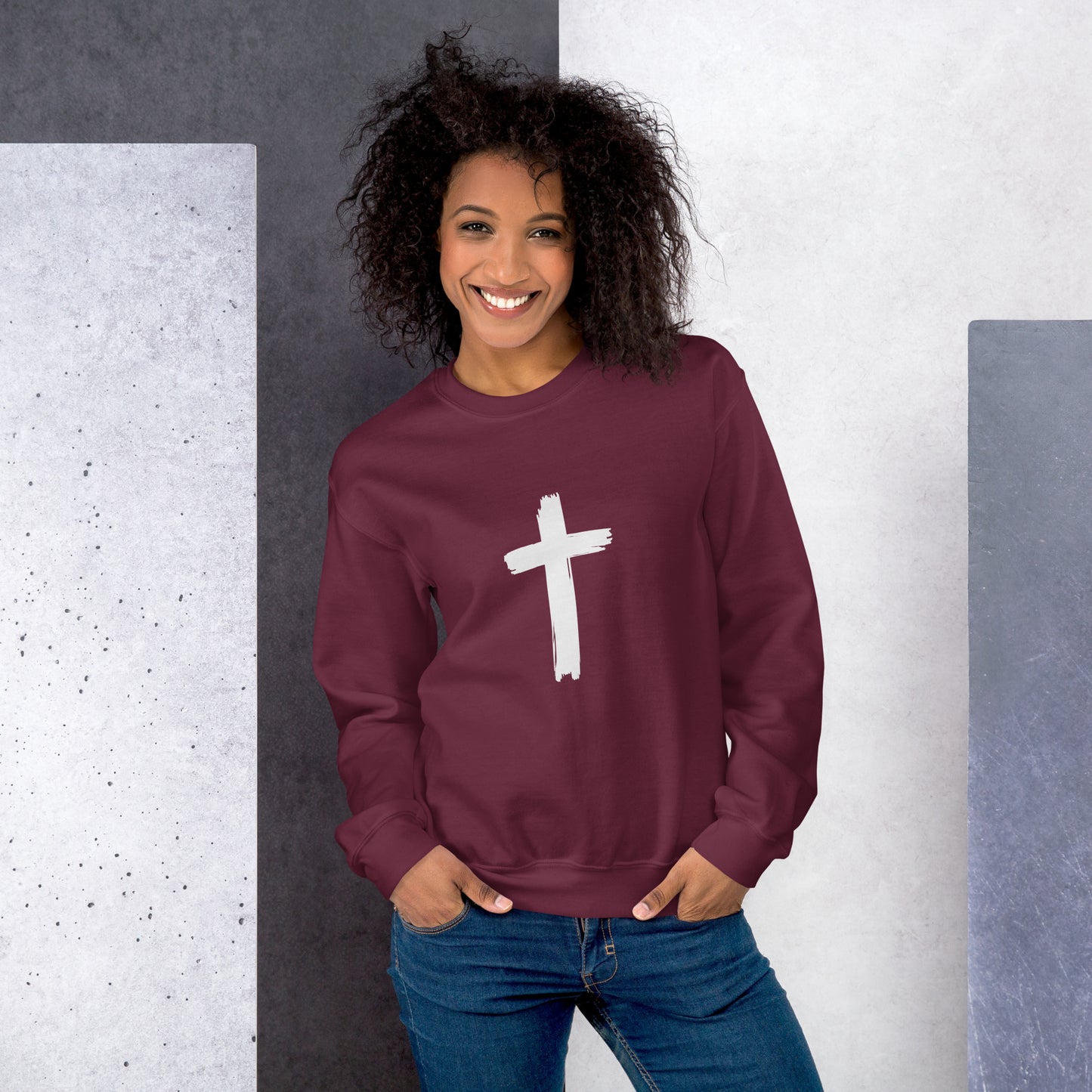 CROSS PREACH THE GOSPEL Unisex Sweatshirt