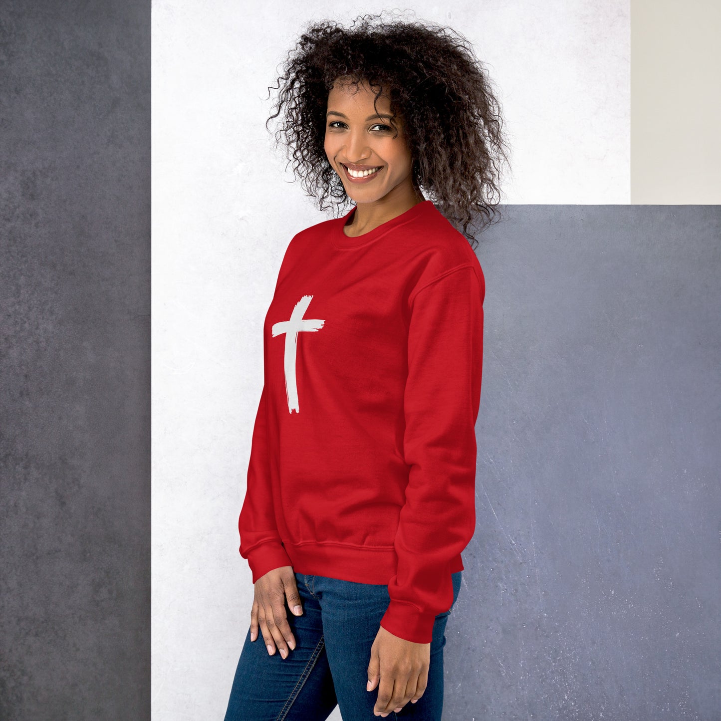 CROSS PREACH THE GOSPEL Unisex Sweatshirt