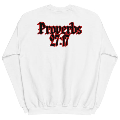 Chicago Edition iron sharpens iron crewneck