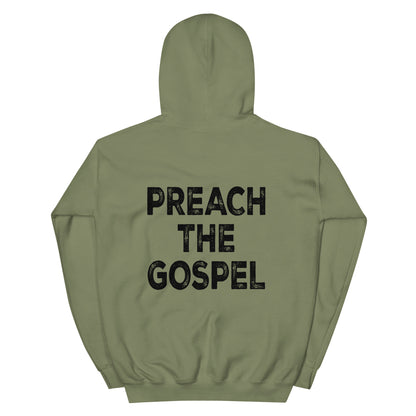 PREACH THE GOSPEL CROSS Unisex Hoodie