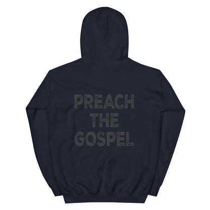 PREACH THE GOSPEL CROSS Unisex Hoodie