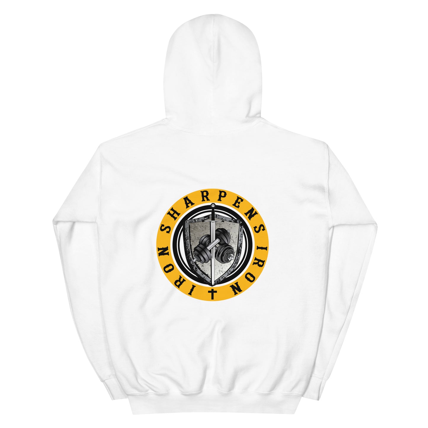 Proverbs 27:17 IRON SHARPENS IRON Unisex Hoodie