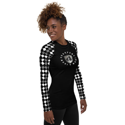 Iron Sharpens Iron Women's Rash Guard