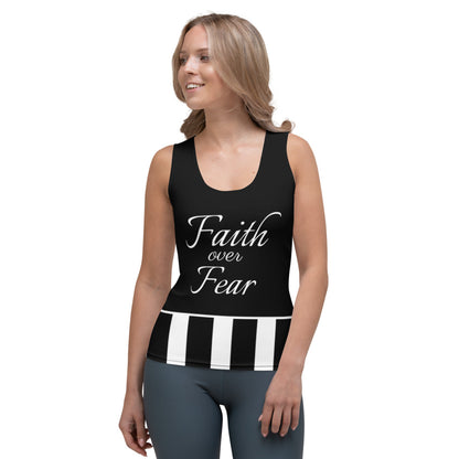 Faith Over Fear Piano Tank