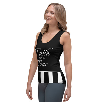 Faith Over Fear Piano Tank