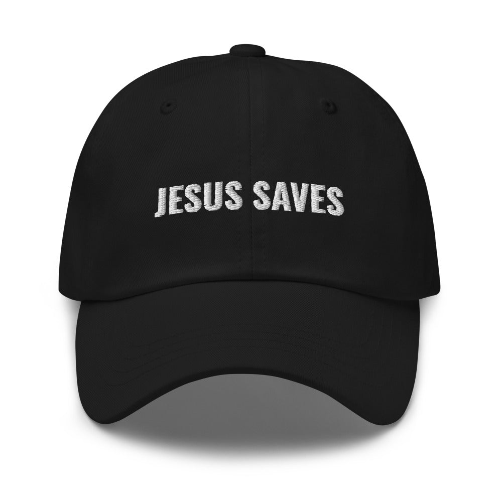 JESUS SAVES SOFT NO STRUCTURE HAT