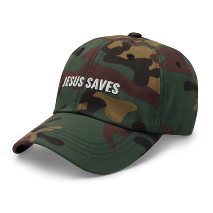 JESUS SAVES SOFT NO STRUCTURE HAT