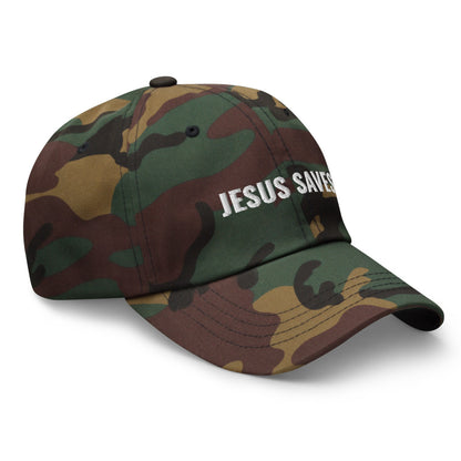 JESUS SAVES SOFT NO STRUCTURE HAT