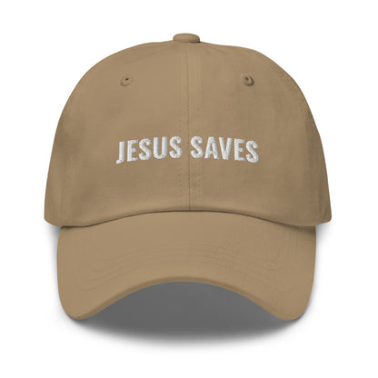 JESUS SAVES SOFT NO STRUCTURE HAT