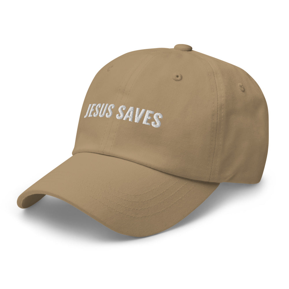 JESUS SAVES SOFT NO STRUCTURE HAT