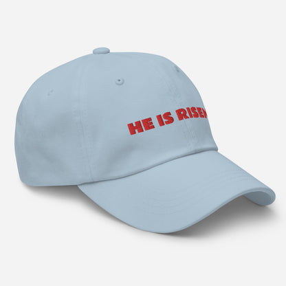 HE IS RISEN!! ADJUSTABLE UNSTRUCTURED HAT