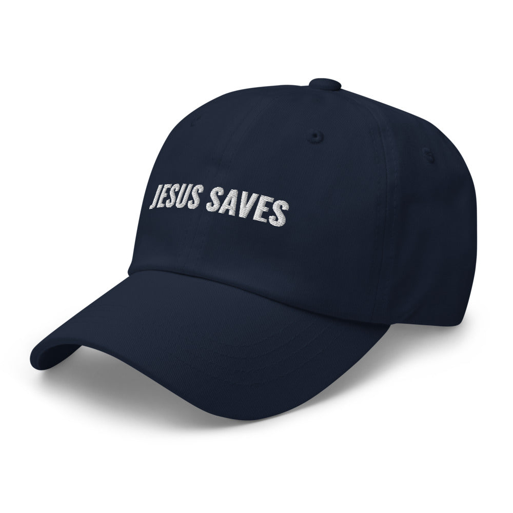 JESUS SAVES SOFT NO STRUCTURE HAT