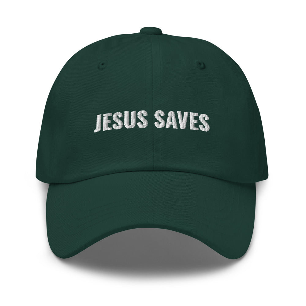 JESUS SAVES SOFT NO STRUCTURE HAT