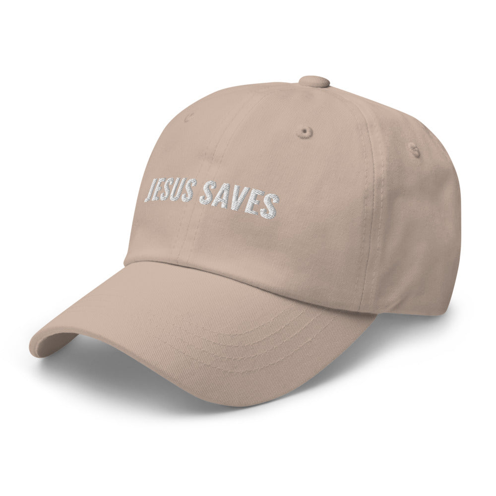 JESUS SAVES SOFT NO STRUCTURE HAT