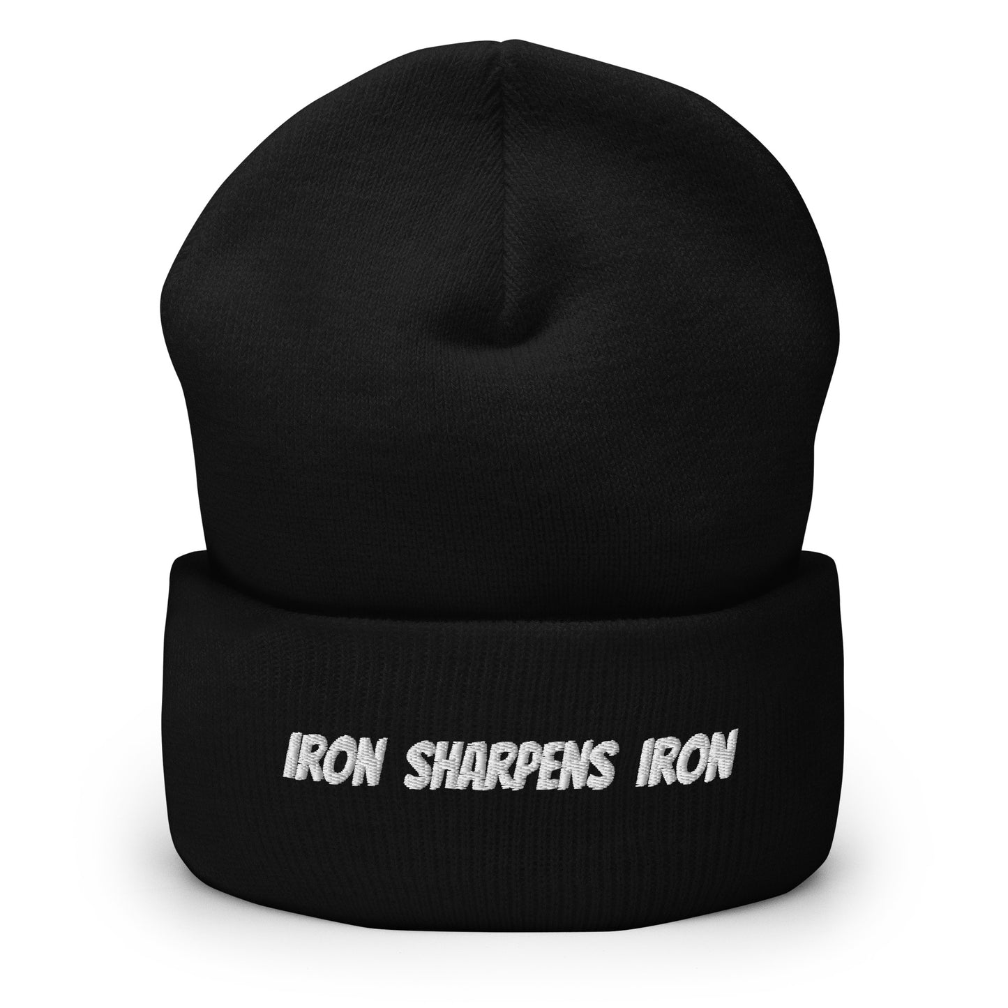 Iron Sharpens Iron Cuffed Beanie