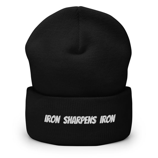 Iron Sharpens Iron Cuffed Beanie