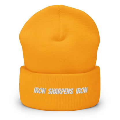 Iron Sharpens Iron Cuffed Beanie