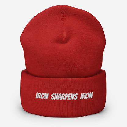 Iron Sharpens Iron Cuffed Beanie