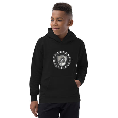 Kids iron sharpens iron hoodie