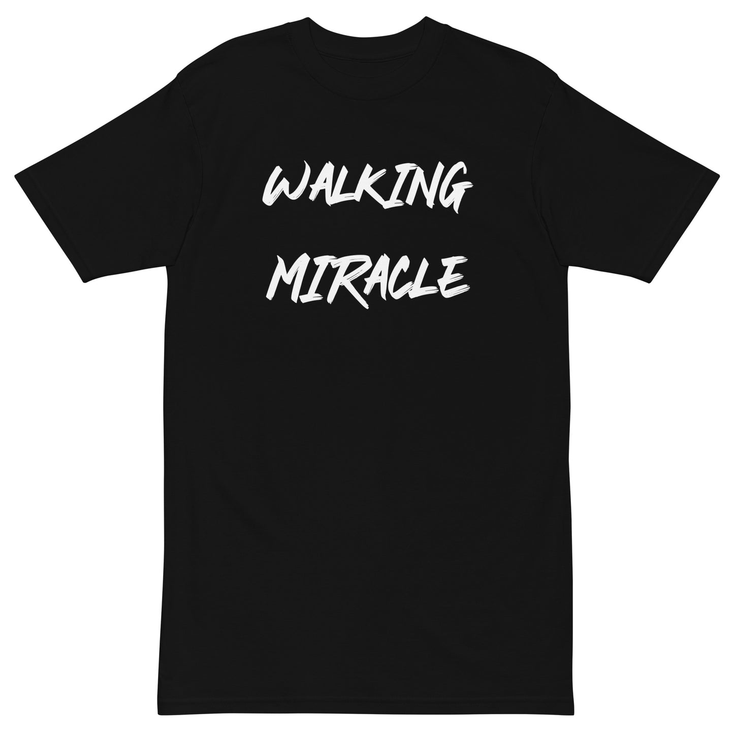 Pump Cover Premium Heavyweight WALKING MIRACLE Tee