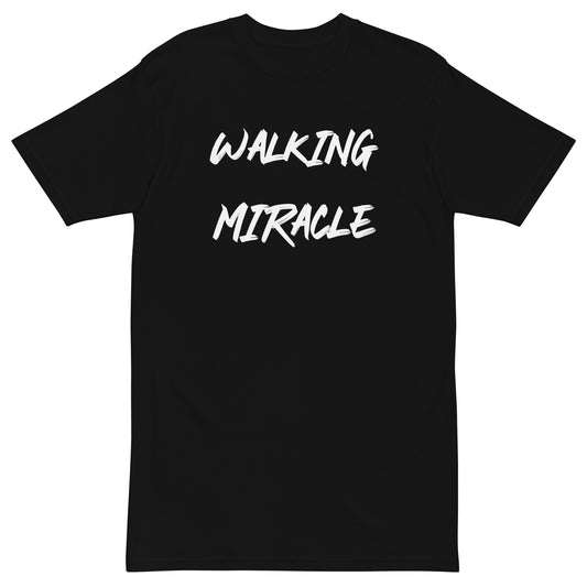 Pump Cover Premium Heavyweight WALKING MIRACLE Tee