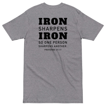 Iron Sharpens Iron Pump Cover  *With Bible Verse on the back*