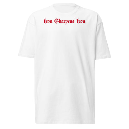 Pump Cover White Chicago Collection *Iron Sharpens Iron Logo on Back*