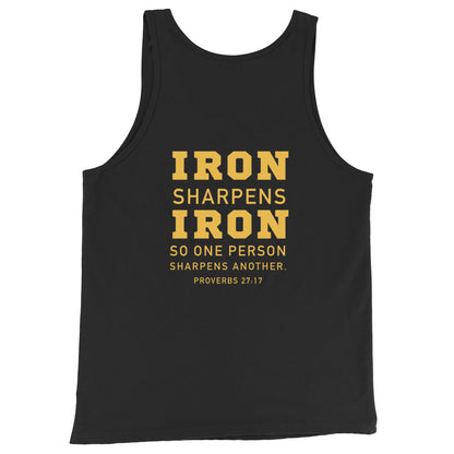 Iron Sharpens Iron Steel city Tank .