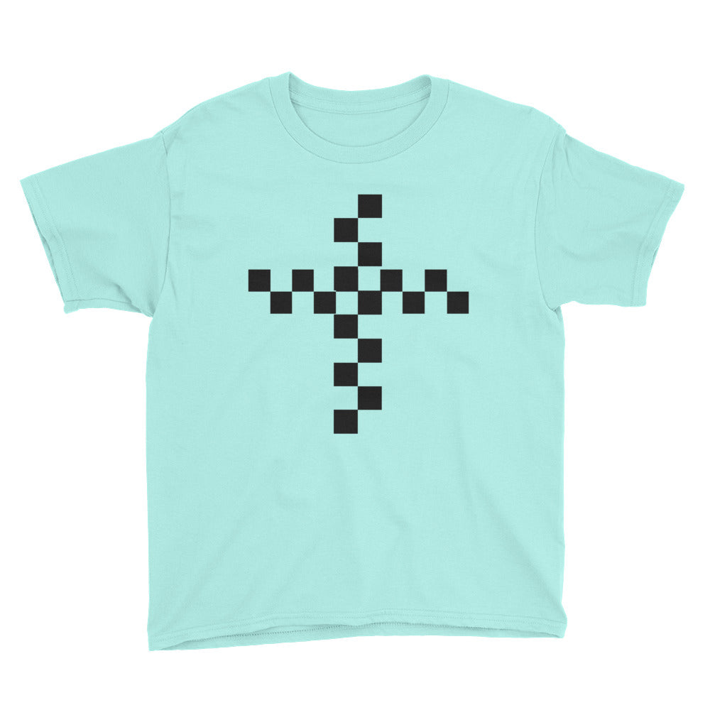 CHECKERBOARD CROSS T-Shirt