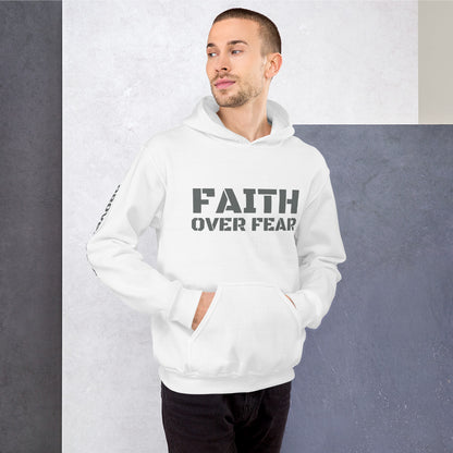 FAITH OVER FEAR Hooded Sweatshirt