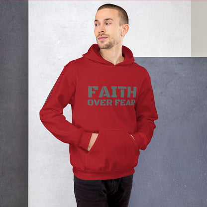 FAITH OVER FEAR Hooded Sweatshirt