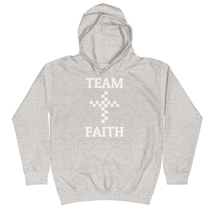 TEAM FAITH CHECKERBOARD CROSS HOODIE