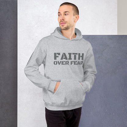 FAITH OVER FEAR Hooded Sweatshirt