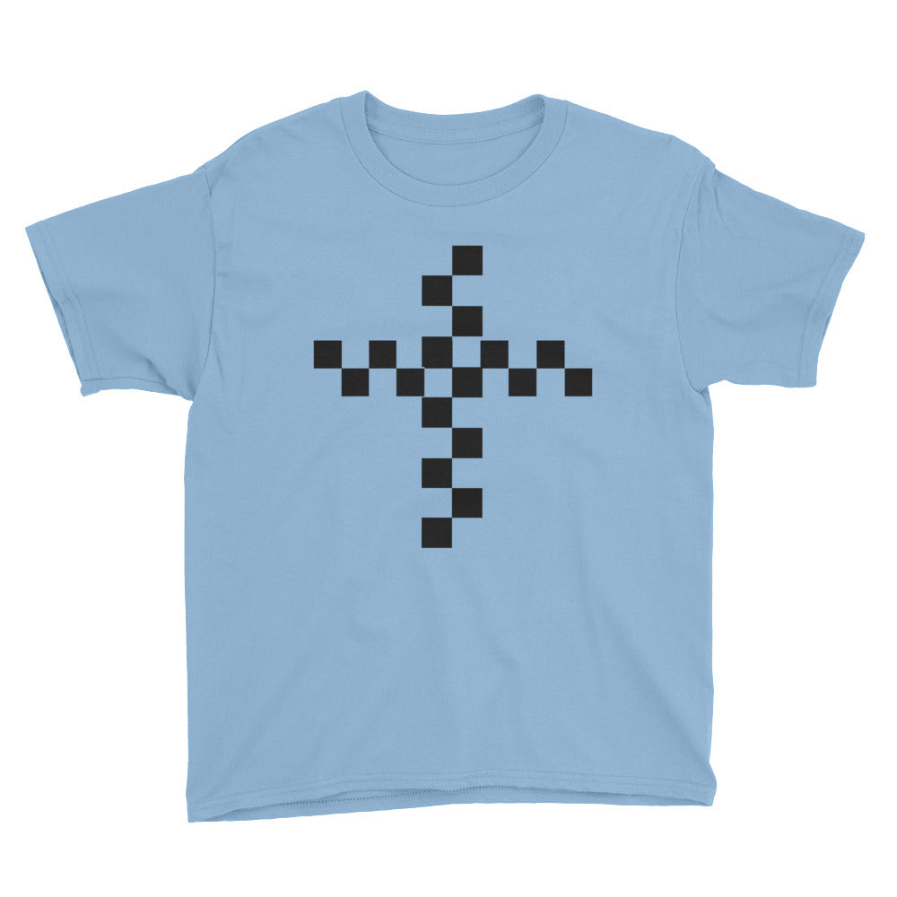 CHECKERBOARD CROSS T-Shirt