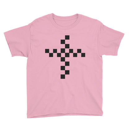 CHECKERBOARD CROSS T-Shirt