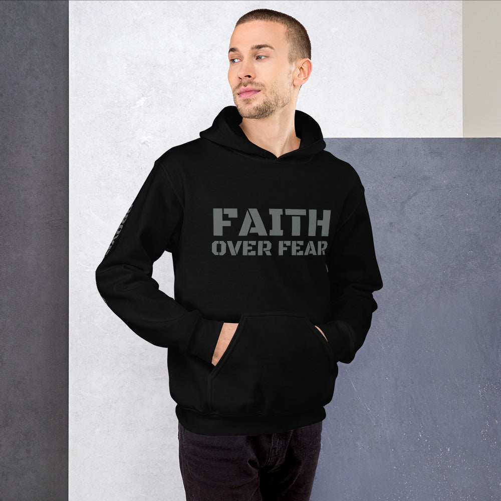 FAITH OVER FEAR Hooded Sweatshirt